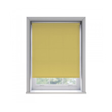 (115cm) No Drill Ochre Thermal Blackout Roller Blind (170cm Drop)