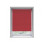 (45cm) No Drill Red Thermal Blackout Roller Blind (170cm Drop) 1