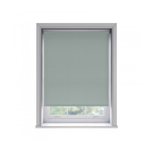 (80cm) No Drill Duck Egg Blue Thermal Blackout Roller Blind (170cm Drop)
