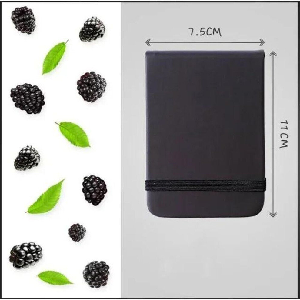 (black, A7) Square Notebook And Journal Mini Notepad Diary Agenda Planner Lined/grid/blank Writing Paper For Back To School Office Supplies