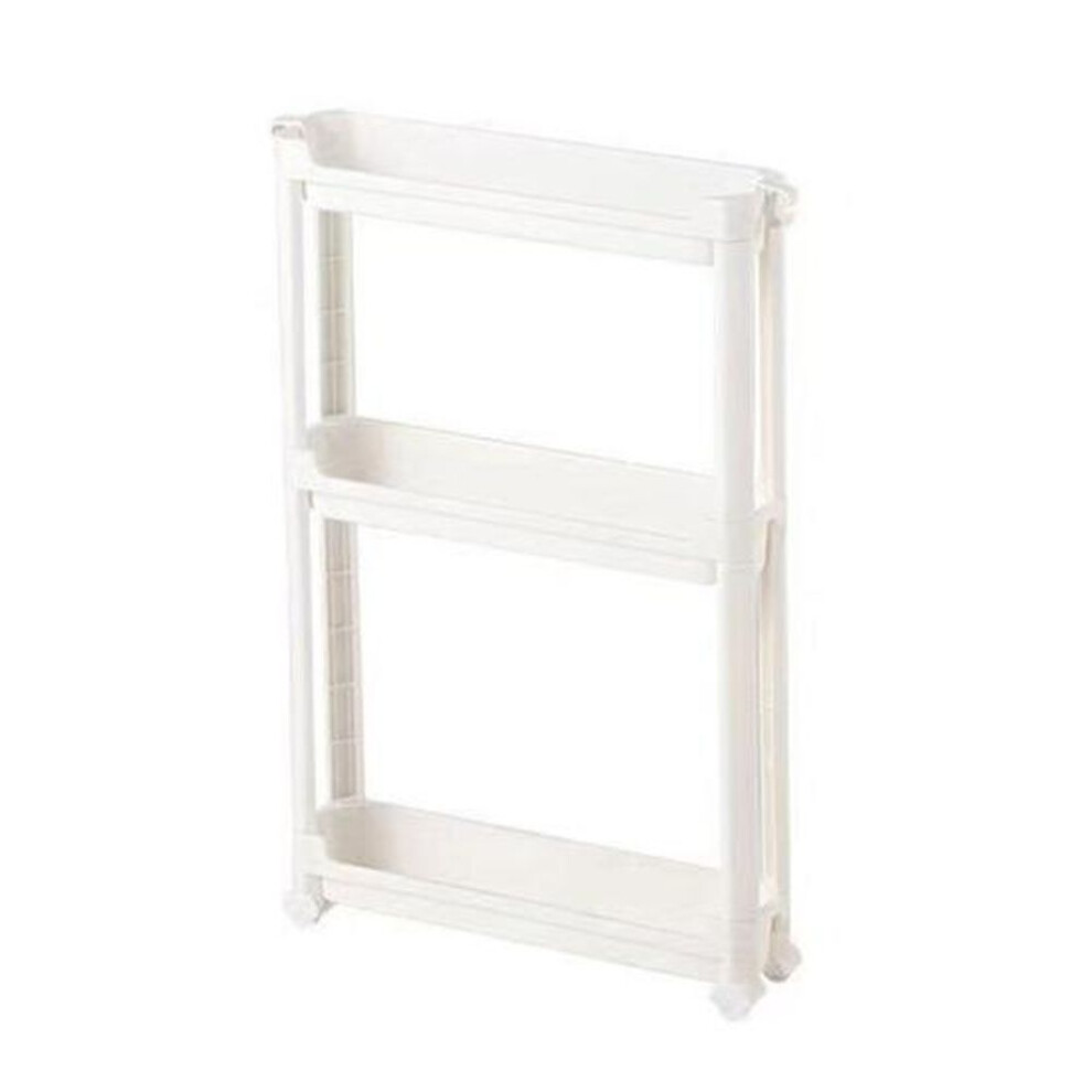 (A) Storage Rack Shelving Unit Organizer Multiple Layer Large Capacity High Stability Hollow