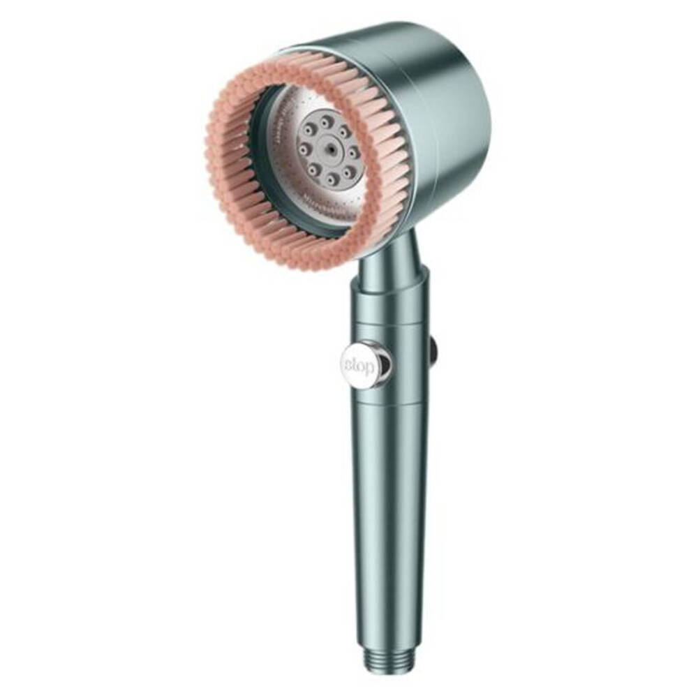 (green) High-pressure Shower Head Low Water Pressure Homes Spa Massage Enhanced Water Pressure Multiple
