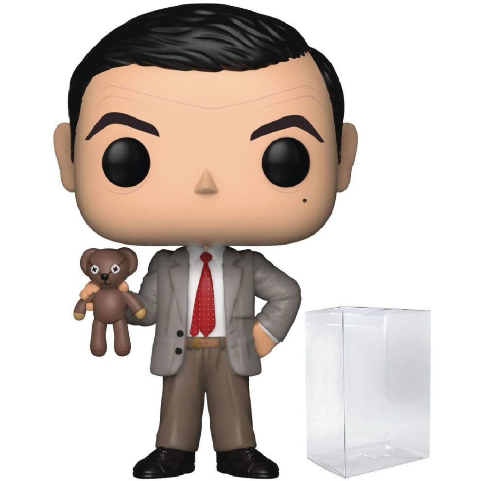 Funko Pop! Movies: Mr. Bean Mr. Bean Vinylfigur, Inkl. Passender Pop-Box-Schutzh Lle-image