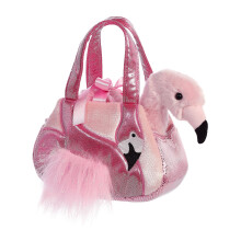 Aurora - Trasportino per animali domestici - Trasportino Ava Flamingo da 7 pollici