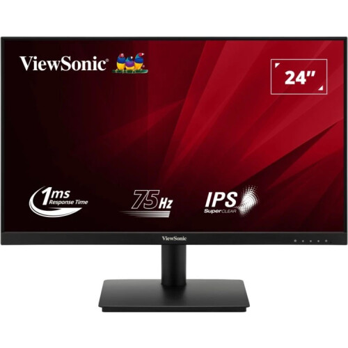 Monitor PC - VIEWSONIC - 24" - FHD - 75Hz - Pannello IPS - 1ms - VA240-H-2