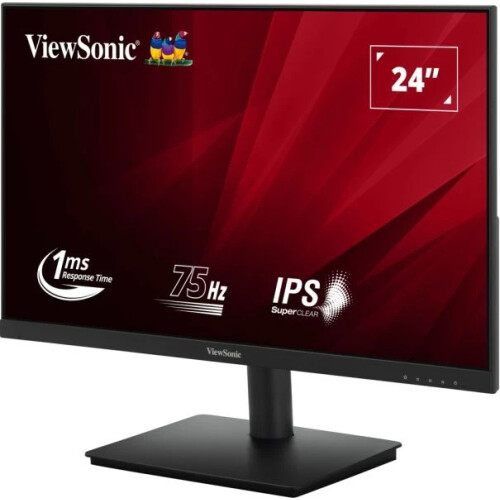 Monitor PC - VIEWSONIC - 24" - FHD - 75Hz - Pannello IPS - 1ms - VA240-H-2 1