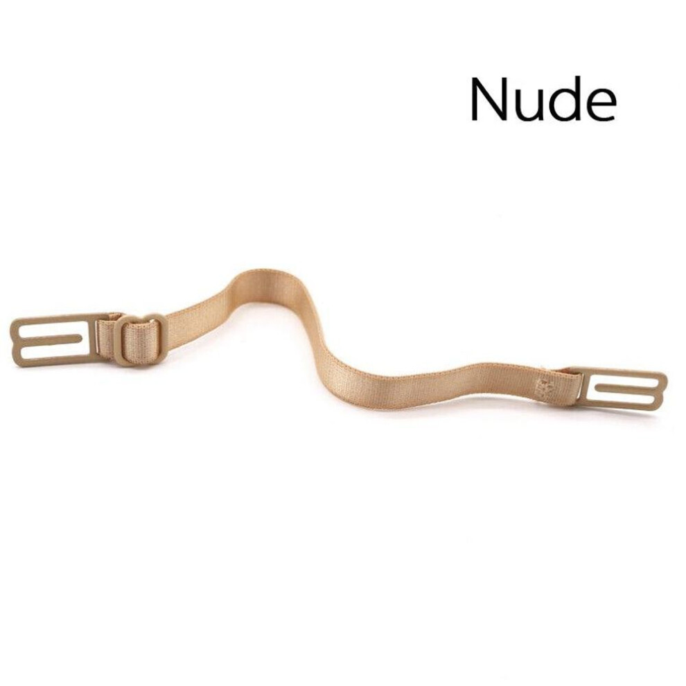 (nude) 1 Pc Girls Fastener Clip Extender Strap Buckle Bra Underwear Accessories Non-slip Fashion Elastic Adjustable