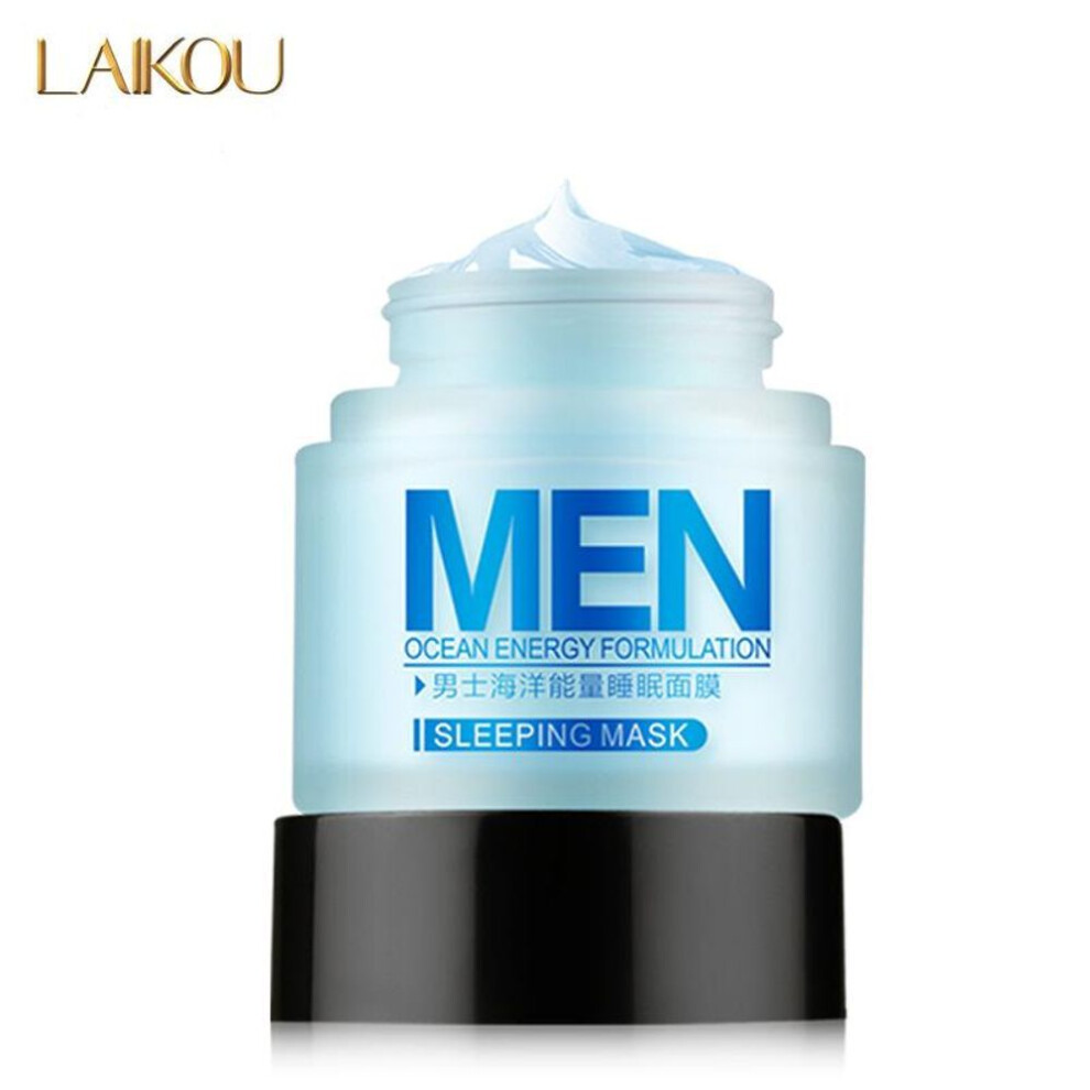 (as the picture, 70g) LAIKOU Men's Sleeping Mask 70g No Need To Wash Moisturizing Skin Care Products