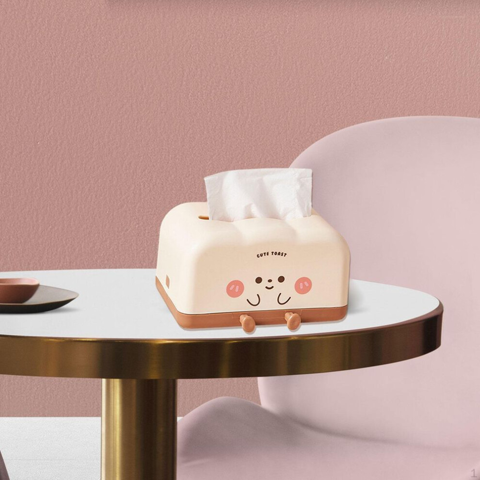 Bread Tissue Box Cover Facial Holder Cute Napkin Case For Hotel Restaurant