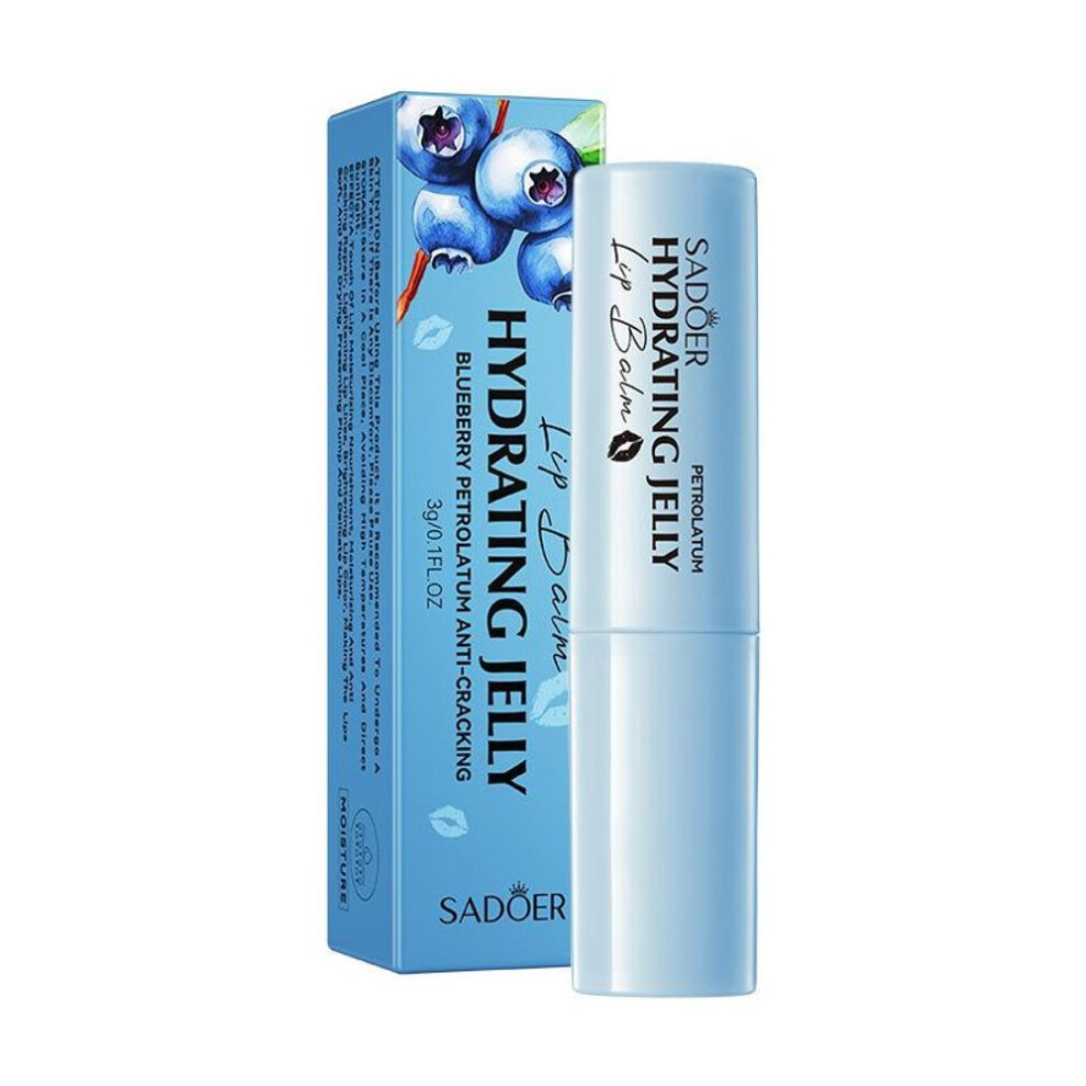 (3g) Sadoer Blueberry Vaseline Nourishing Anti Cracking Jelly Lipstick