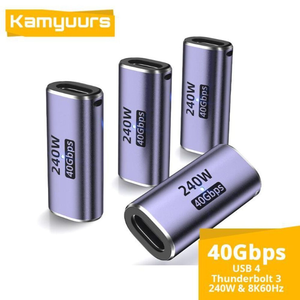 (1Pcs) Type-c Multifunction Adapter 40Gbps Transmission Charging 8K Audio And Video Converter 240w