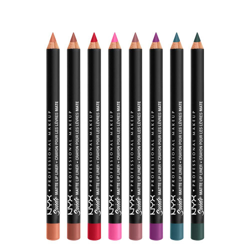 NYX Σουέτ Ματ Μολύβι Χειλιών Violet Smoke 2