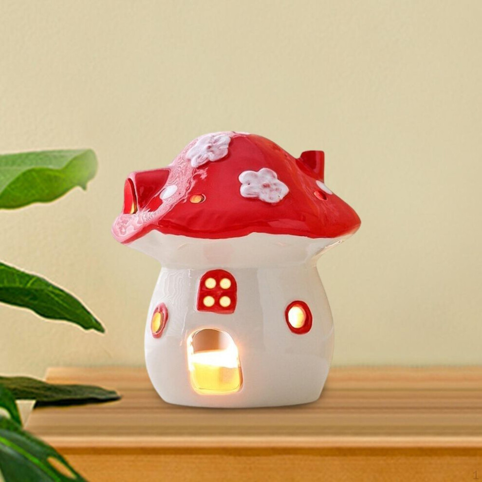 (red) Tealight Candle Holder Stand Decor Funny Candleholder Candlestick For Dining Room Hotel