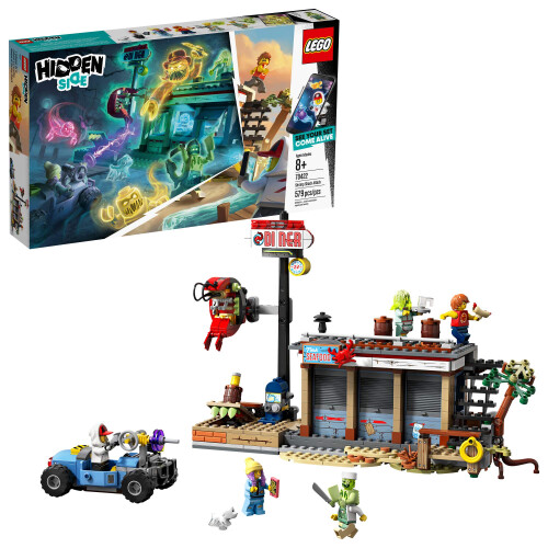 LEGO LEGO Hidden Side Shrimp Shack Attack 70422 Σετ Κατασκευής με AR και Φαντάσματα