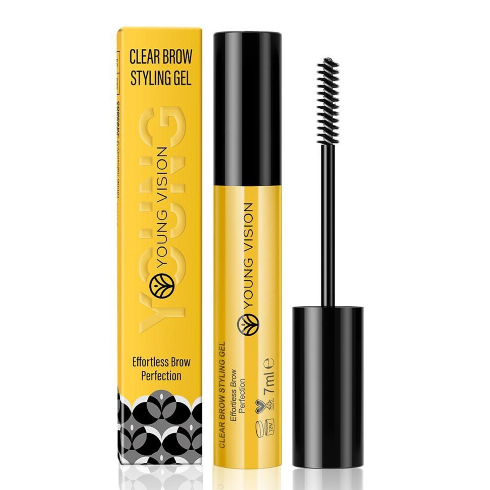 (as the picture, 7ml) YOUNG VISION 1 pack, naturally more waterproof and sweat resistant than three-dimensional eyebrow gel large brush head
