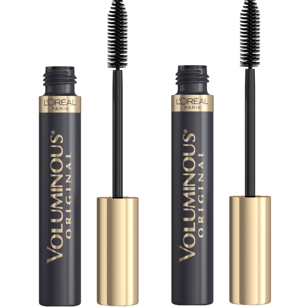 LOreal Paris Makeup Voluminous Original Volume Building Mascara Black 2 Count