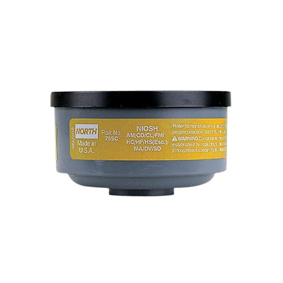 Photos - Safety Equipment NORTH SAFETY 068-N75002L Chlorine-hcl, so2hf Vapor Cartridge