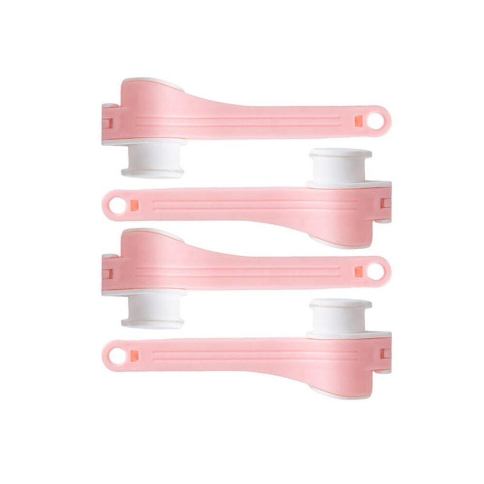 (pink, One Size) Snack Sealing Clip Fresh Keeping Sealer Clamp Plastic Helper Food Saver Seal Pour Food Storage Bag Clip