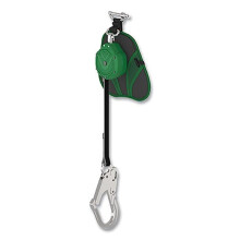 MSA 454-VSLEW-011-PF-A 6 ft. 310 lbs V-Shock Edge Fall Limiter, Carabiner, 36CL Snap Hook & 1 Leg - Green