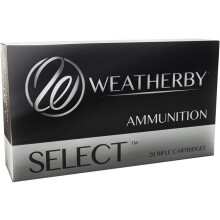 Weatherby 1205459 Select.300 Weatherby Magnum Ammunition 20 Round 180 Grain Bullet