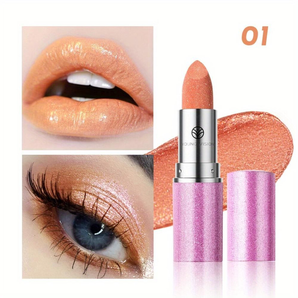 (as the picture) YOUNG VISION lipstick, Long-Lasting Hydrating Lip Color. Waterproof Lip Tint. Multi-Use as Eyeshadow.  Ideal for Birthdays, Mother's Day