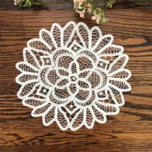 Peking Handicraft 06PBS001E06 6 in. Annies Treasures Round Shape Doilies, Multi Color