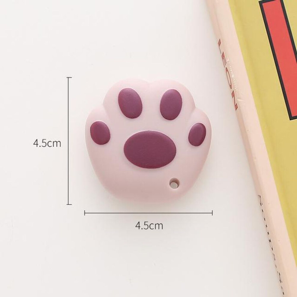 (pink) Cute Cartoon Cat Claw Retractable Paper Cutter Utility Knives Stationery For School Office Home