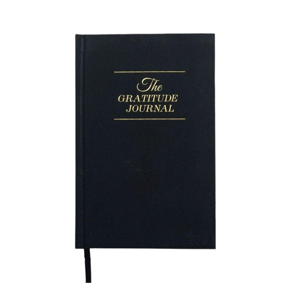 (black) Gratitude Diary Creative Stationery Supplies Student Notebook School Office Supplies Journal Reflection Punching Schedule Plan