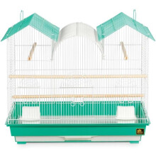Prevue SP1804TR-2 Triple Roof Bird Cage, Green