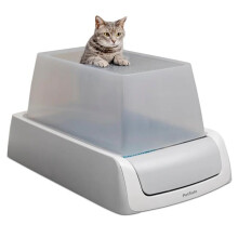 Pet Safe PAL00-16965 Scoop Free Crystal Pro Self-Cleaning Litter Box - Top Entry
