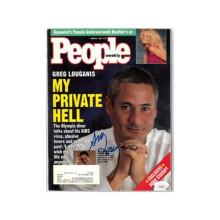 Athlon CTBL-038000 Greg Louganis Signed People Weekly Full Magazine - JSA No.EE63453 - Olympic Gold Medalist