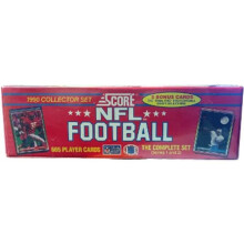 Athlon CTBL-037982 1990 Score NFL Football Factory Sealed Complete 665 Card Set - Series 1 & 2