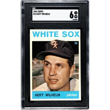 Athlon CTBL-038095 Hoyt Wilhelm 1964 Topps Baseball Card - No.13 SGC Graded 6 EX-NM - Chicago White Sox & HOF