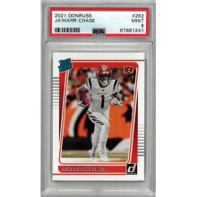 RDB Holdings & Consulting CTBL-038509 Ja Marr Chase 2021 Panini Donruss Rookie Card - No.262 PSA Graded 9 Mint - Cincinnati Bengals