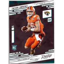 RDB Holdings & Consulting CTBL-038312 Trevor Lawrence 2021 Panini Prestige Rookie Card - No.201 - Clemson Tigers & Jacksonville Jaguars