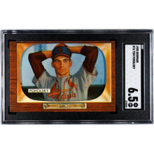 RDB Holdings & Consulting CTBL-038313 Tom Poholsky 1955 Bowman Baseball Card - No.76 SGC Graded 6.5 EX-NM Plus - St. Louis Cardinals