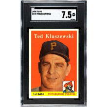 RDB Holdings & Consulting CTBL-038351 Ted Kluszewski 1958 Topps Baseball Card - No.178 SGC Graded 7.5 NM Plus - Pittsburgh Pirates