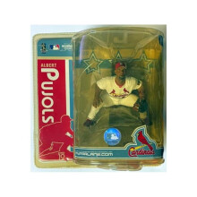 RDB Holdings & Consulting CTBL-038605 Albert Pujols MLB St. Louis Cardinals 2007 McFarlane Toys Series 19 White Jersey Action Figure
