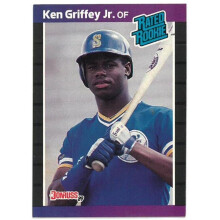 RDB Holdings & Consulting CTBL-038589 Ken Griffey, Jr. 1989 Donruss Rookie Baseball Card - No.33 - Seattle Mariners & HOF