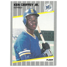 RDB Holdings & Consulting CTBL-038592 Ken Griffey, Jr. 1989 Fleer Rookie Baseball Card - No.548 - Seattle Mariners & HOF