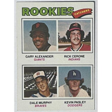 RDB Holdings & Consulting CTBL-038632 No.476 MLB 1977 Topps Rookies Catchers Rookie Card - Dale Murphy