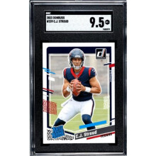 RDB Holdings & Consulting CTBL-038689 CJ-C.J. Stroud 2023 Donruss Rated No.339 Football Rookie Card - SGC Graded 9.5 MTPlus - Texans & Ohio State