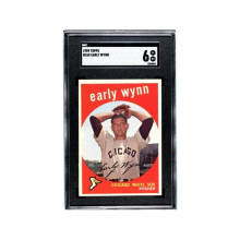 RDB Holdings & Consulting CTBL-038725 Early Wynn 1959 Topps Baseball Card No.260 - SGC Graded 6 EX-NM - Chicago White Sox & HOF