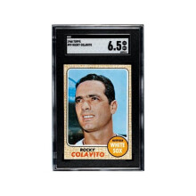 RDB Holdings & Consulting CTBL-038847 Rocky Colavito 1968 Topps Baseball Card No.99 - SGC Graded 6.5 EX-NM Plus - Chicago White Sox & 9 X All Star