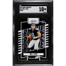 RDB Holdings & Consulting CTBL-039254 Will Levis 2023 Panini Absolute Retail Rookie Card No.114-SGC Graded 10 Gem Mint - Tennessee Titans