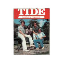 RDB Holdings & Consulting CTBL-038904 Alabama Crimson Tide VS Tennessee Volunteers College Football Game Program-October 20, 1979 At Legion Field