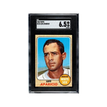 RDB Holdings & Consulting CTBL-038848 Luis Aparicio 1968 Topps Baseball Card No.310-SGC Graded 6.5 EX-NM Plus - Chicago White Sox & HOF