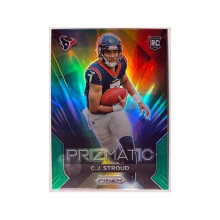 RDB Holdings & Consulting CTBL-038914 C.J. Stroud 2023 Panini Prizm Green Prizmatic Rookie Card No.6 - Houston Texans