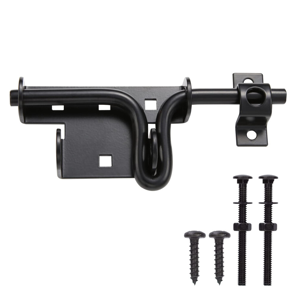 Slide Bolt Gate Latch Sliding Bolt Door Lock With Padlock Hole Heavy 778107962155