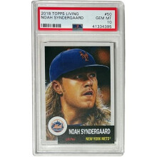 RDB Holdings & Consulting CTBL-039734 Noah Syndergaard 2018 Topps Living Baseball Card with No. 50 - PSA Graded 10 Gem Mint - York Mets